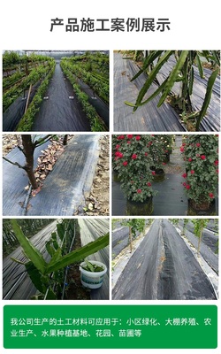園藝花卉防草布 苗木苗圃除草布 防草地布 抑草布